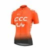 Maillot MC Team CCC Replica -BIKES Soldes 2019 CCC TEAM LIV REPLICA SS JERSEY ORANGE