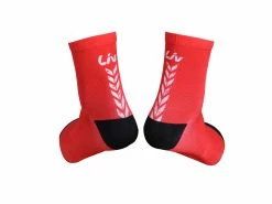 Chaussettes Liv Custom -BIKES Soldes CustomSocks Cherry Rear