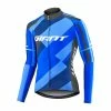 Maillot ML Thermal Elevate 1 Maillot ML Thermal Elevate -BIKES Soldes ELEVATE LS THERMAL JERSEY BLUE FRONT 01