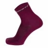 Chaussettes Opus -BIKES Soldes Opus Socks Burgundy side