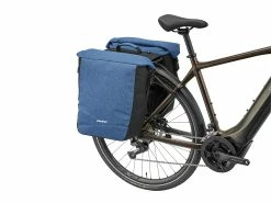 Paire De Sacoches Latérales Arrière Mik Bleu/noir L -BIKES Soldes Transporter MIK Pannier Bag L Blue 430000137 7